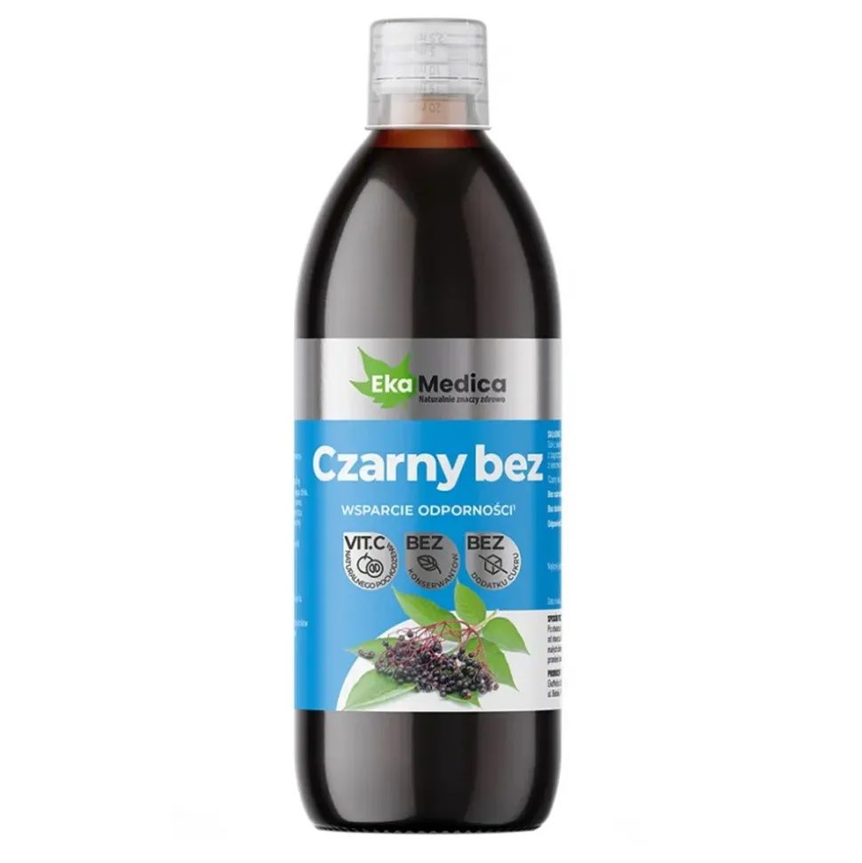 EkaMedica Czarny bez, płyn, 500 ml