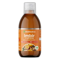 EkaMedica Imbir z cytryną, płyn, 250 ml