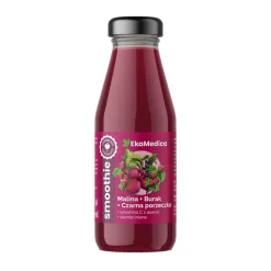 EkaMedica, Smoothie Malina Burak Czarna Porzeczka, 250 ml
