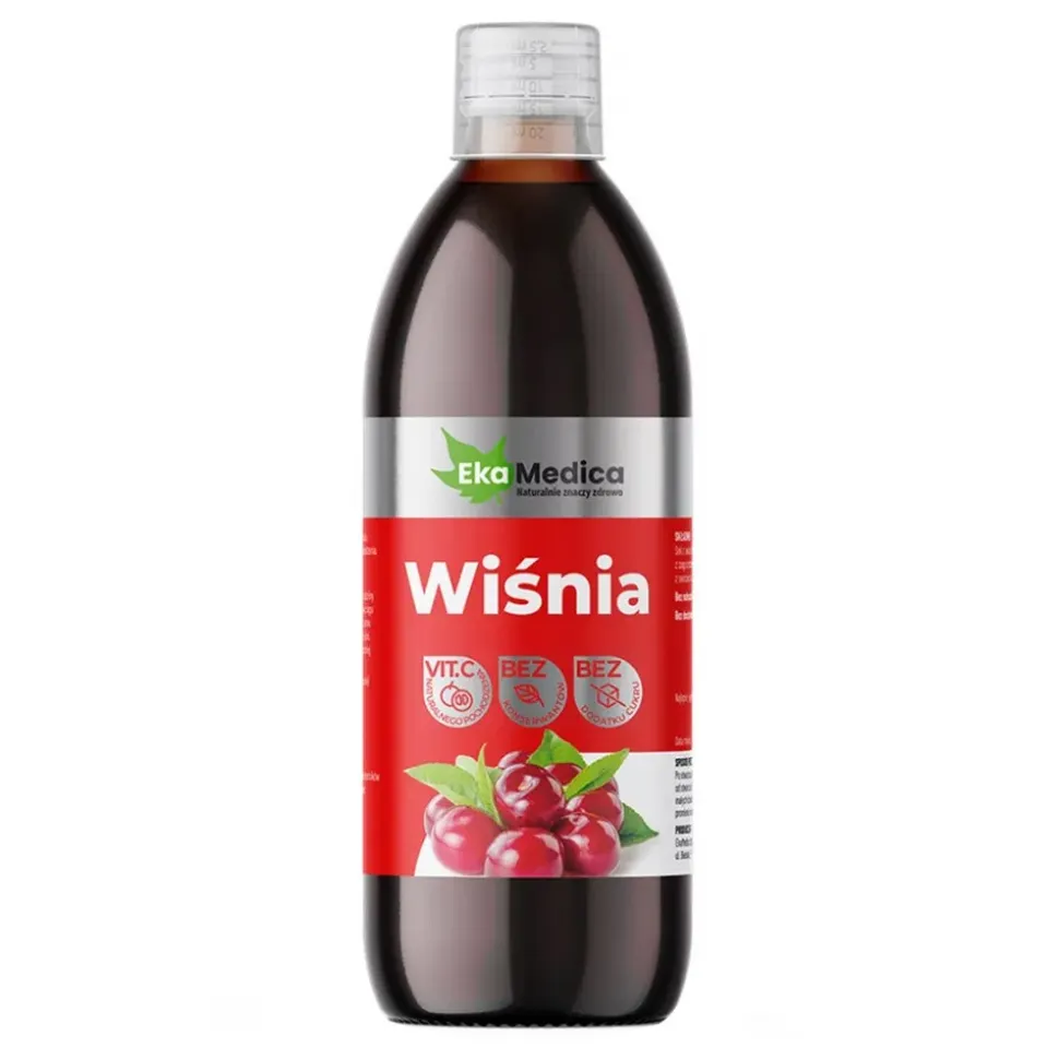 EkaMedica, Wiśnia, płyn, 500 ml