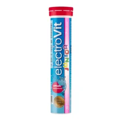 ElectroVit Junior, tabletki musujące, smak truskawkowy, 20 szt.