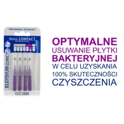 Elgydium Clinic Mono Compact 5, szczoteczka międzyzębowa, 4 szt.
