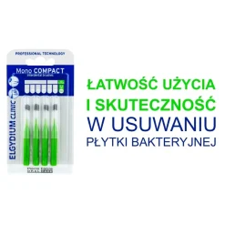 Elgydium Clinic Mono Compact 6, szczoteczka międzyzębowa, 4 szt.