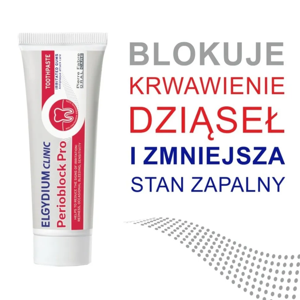 Elgydium Clinic Perioblock Pro, pasta do zębów, 50 ml