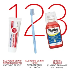Elgydium Clinic Perioblock Pro, pasta do zębów, 50 ml