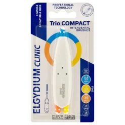 Elgydium Clinic Triocompact 123, szczoteczki międzyzębowe, 1 szt.