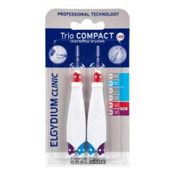 Elgydium Clinic Trio Compact 145, szczoteczka międzyzębowa, 2 szt.
