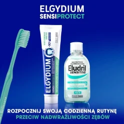 Elgydium SensiProtect, pasta do zębów wrażliwych, 75 ml