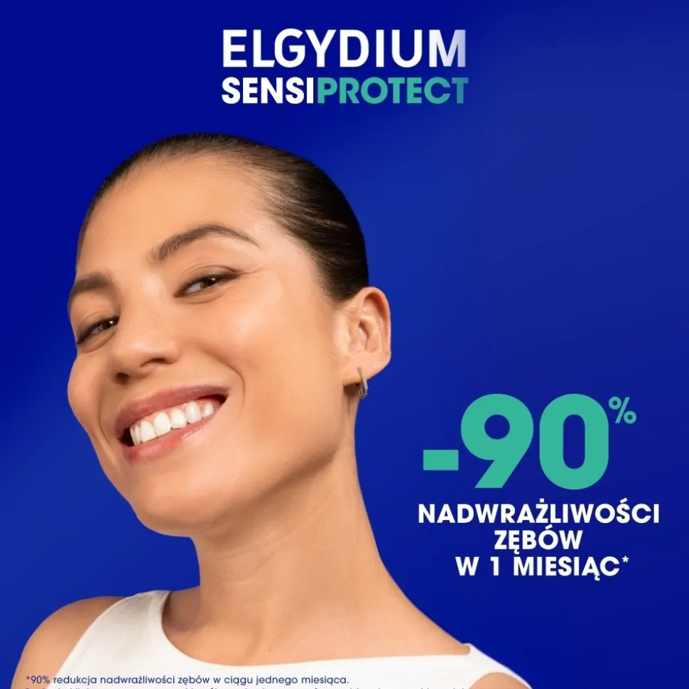 Elgydium SensiProtect, pasta do zębów wrażliwych, 75 ml