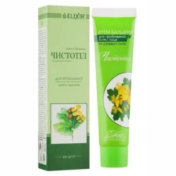 Elixir, krem z glistnikiem i siarką, 40 ml