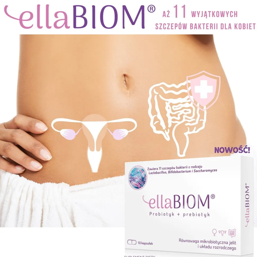 Ellabiom, kapsułki, 10 szt.