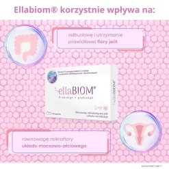Ellabiom, kapsułki, 10 szt.