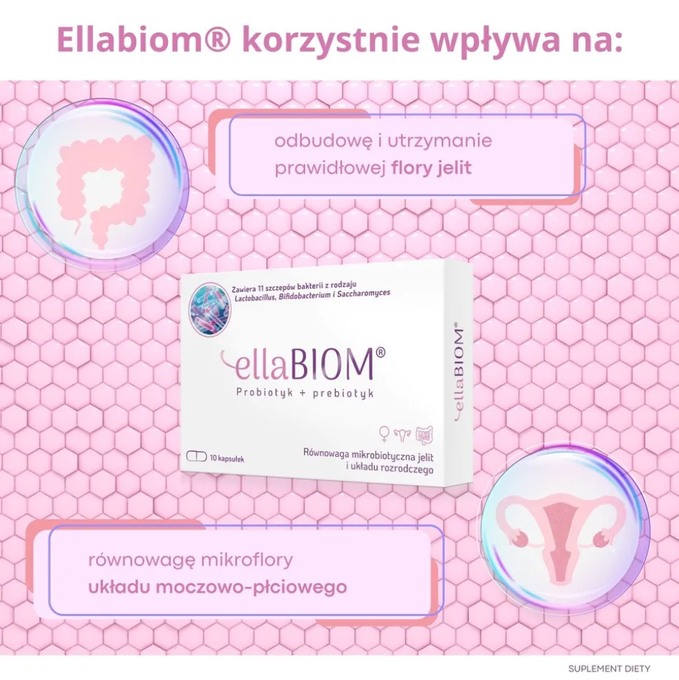 Ellabiom, kapsułki, 10 szt.