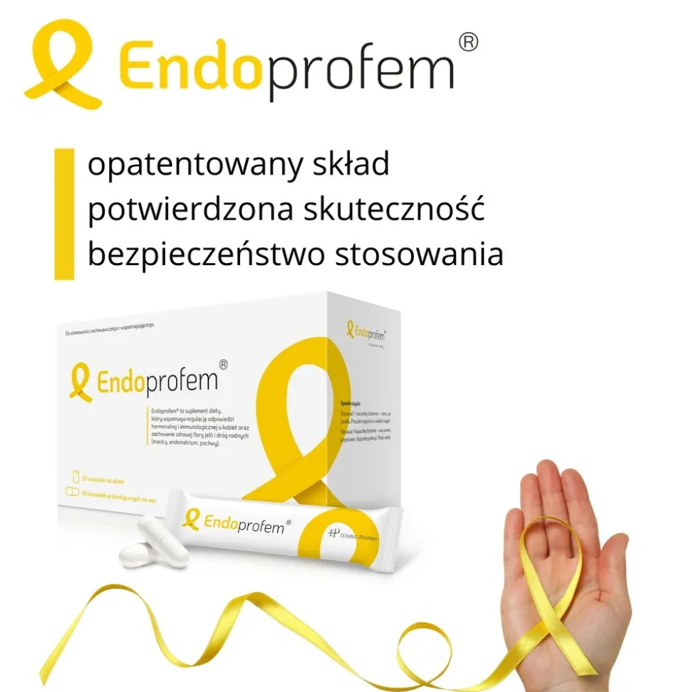 Endoprofem, 30 saszetek na dzień + 30 kapsułek na noc