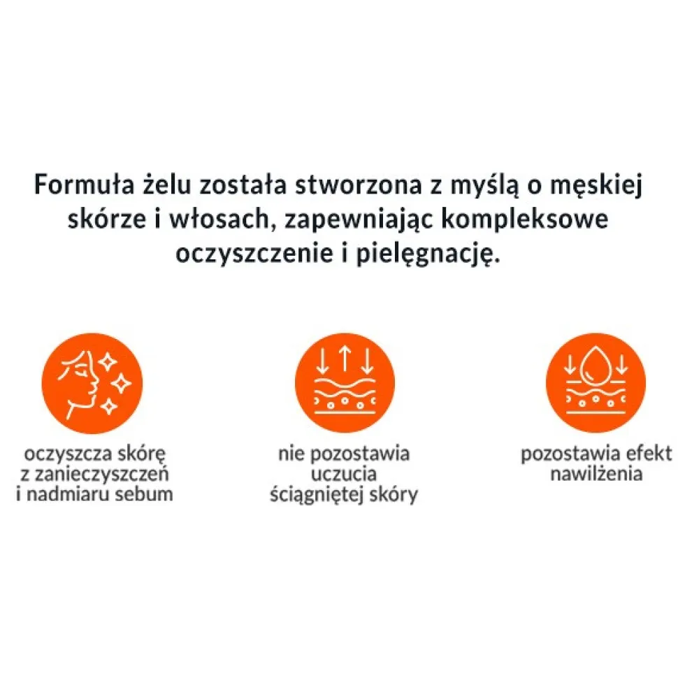 Enilome Men, żel do mycia twarzy, 100 ml
