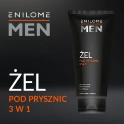 Enilome Men, żel pod prysznic 3w1, 200 ml