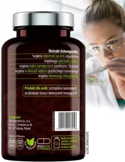 Essensey Ashwagandha Forte, kapsułki, 90 szt.
