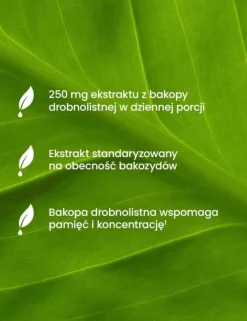 Essensey Bacopa Monnieri, kapsułki, 90 szt.