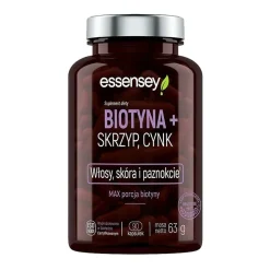 Essensey Biotyna+Skrzyp, Cynk, kapsułki, 90 szt.