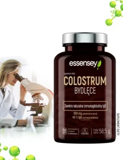 Essensey Colostrum Bydlęce, kapsułki, 90 szt.