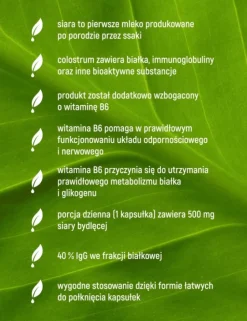 Essensey Colostrum Bydlęce, kapsułki, 90 szt.
