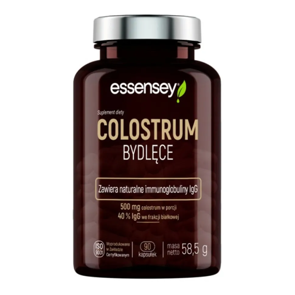 Essensey Colostrum Bydlęce, kapsułki, 90 szt.