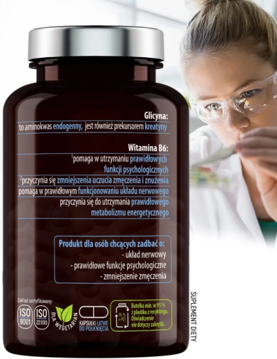 Essensey Glicyna+ Neuro Control, kapsułki, 90 szt.