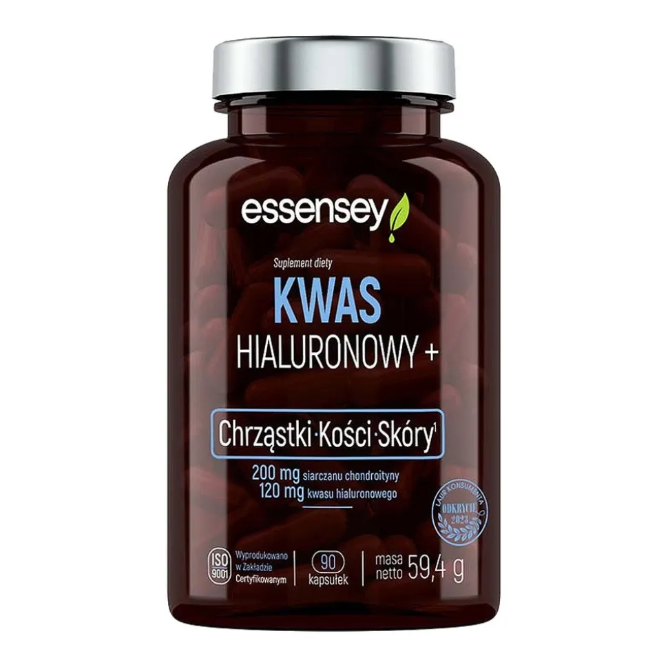 Essensey Kwas Hialuronowy+, kapsułki, 90 szt.