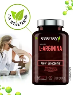 Essensey L-Arginina, kapsułki, 90 szt.
