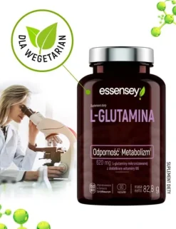 Essensey L-Glutamina, kapsułki, 90 szt.