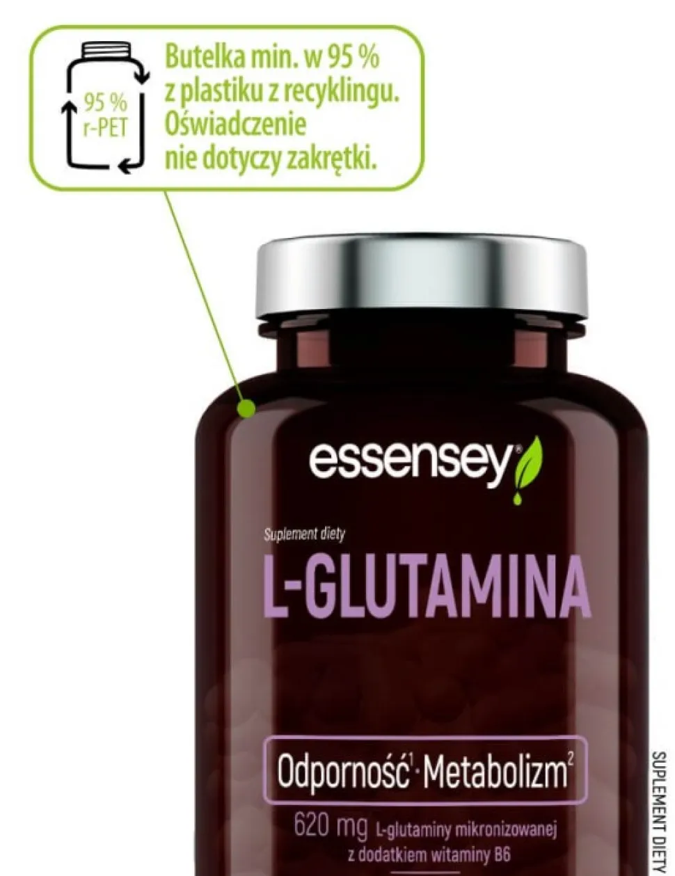 Essensey L-Glutamina, kapsułki, 90 szt.