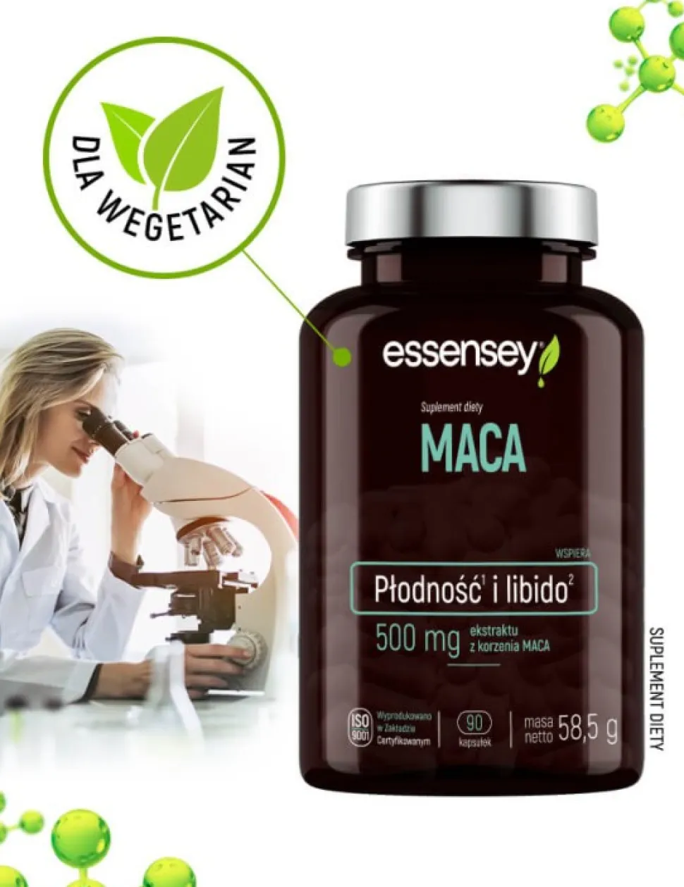 Essensey Maca, kapsułki, 90 szt.