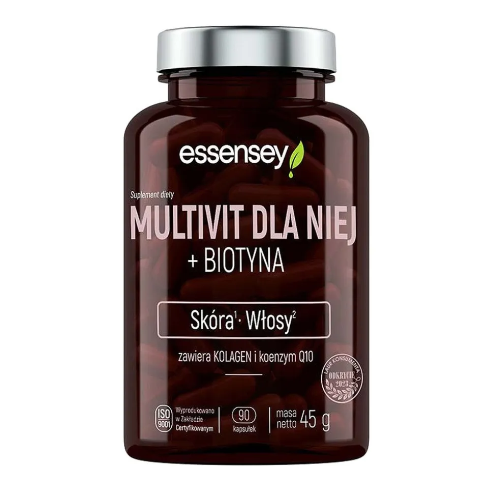Essensey Multivit Dla Niej + Biotyna, kapsułki, 90 szt.