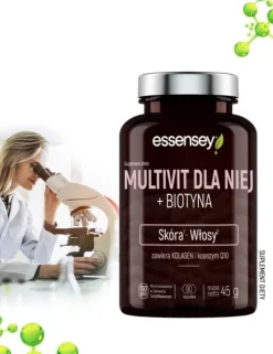 Essensey Multivit Dla Niej + Biotyna, kapsułki, 90 szt.