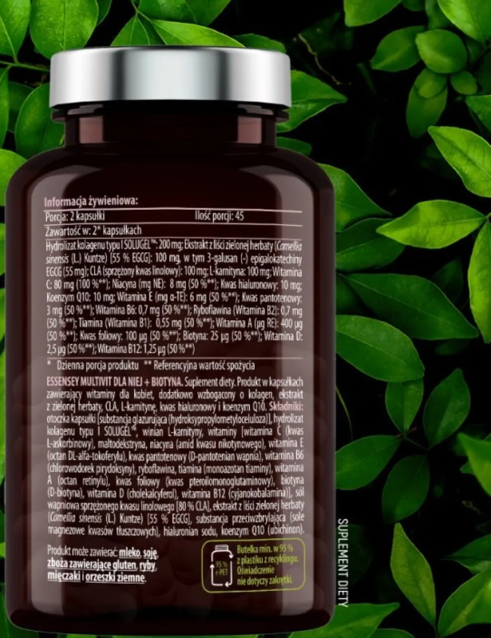 Essensey Multivit Dla Niej + Biotyna, kapsułki, 90 szt.