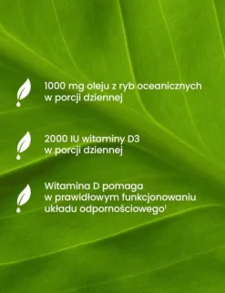 Essensey Omega 3 + 2000 IU D3, kapsułki, 90 szt.