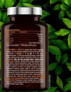 Essensey Omega 3 + 2000 IU D3, kapsułki, 90 szt.