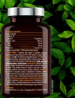 Essensey Omega 3, Serce mózg wzrok, kapsułki, 90 szt.