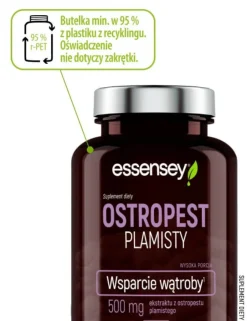 Essensey Ostropest plamisty, Wsparcie wątroby, kapsułki, 90 szt.