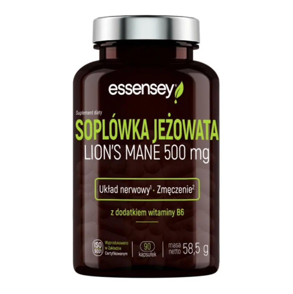 Essensey Soplówka Jeżowata, kapsułki, 90 szt.