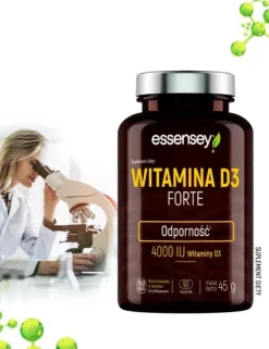 Essensey Witamina D3 Forte, kapsułki, 90 szt.
