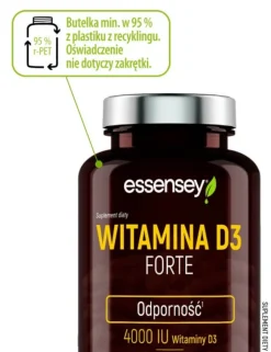 Essensey Witamina D3 Forte, kapsułki, 90 szt.