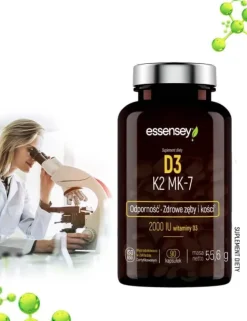 Essensey Witamina D3 K2 MK-7, kapsułki, 90 szt.