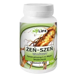 Żeń-Szeń Panax ginseng C.A. Meyer Wszechlek, tabletki, 100 szt.
