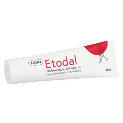Etodal, 100 mg/g, żel, 50 g, tuba