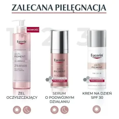 Eucerin Anti-Pigment, oczyszczający żel do mycia twarzy z 2% kompleksem kwasów AHA, 200 ml