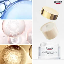 Eucerin Hyaluron-Filler + Elasticity, krem na noc, refill, 50 ml