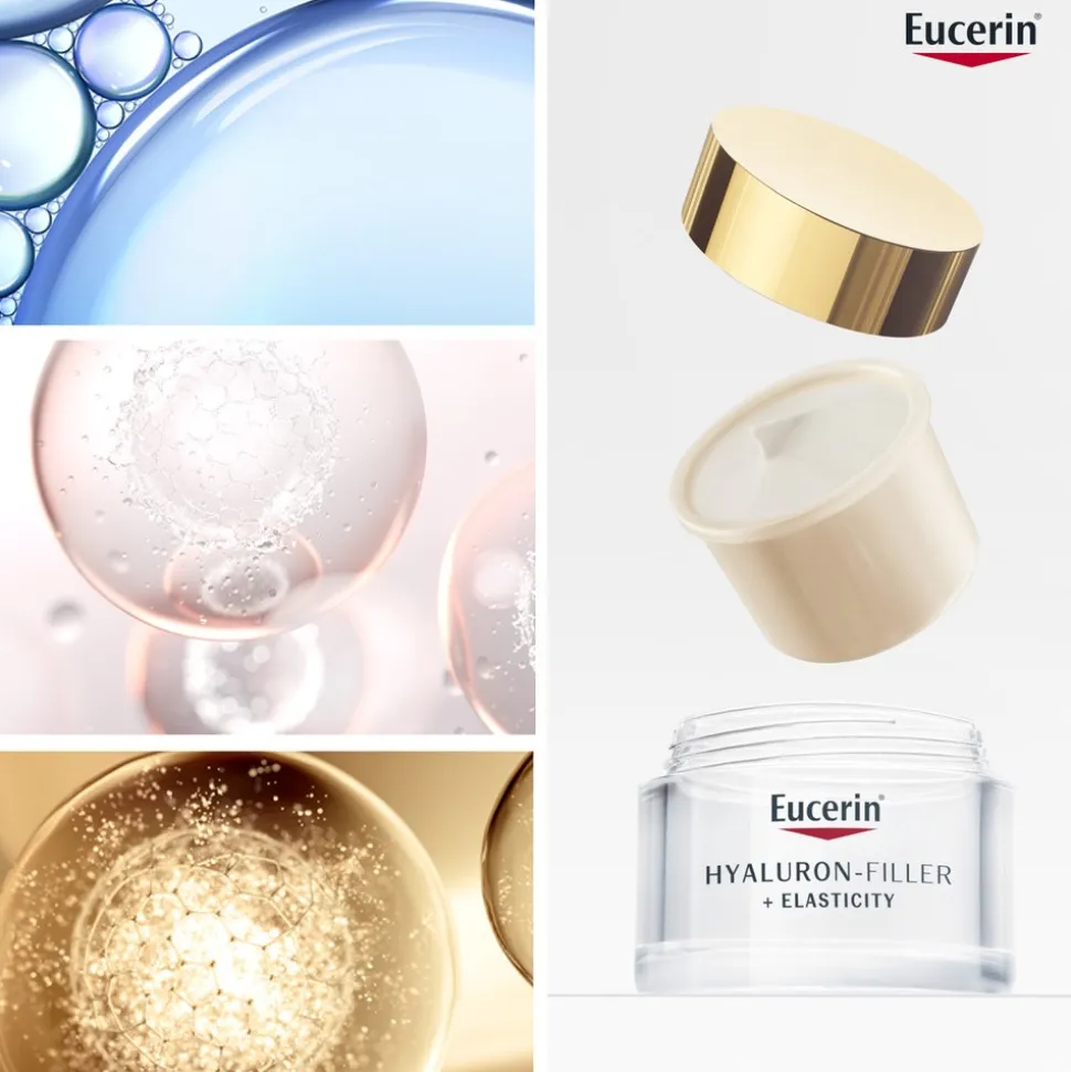 Eucerin Hyaluron-Filler + Elasticity, krem na noc, refill, 50 ml