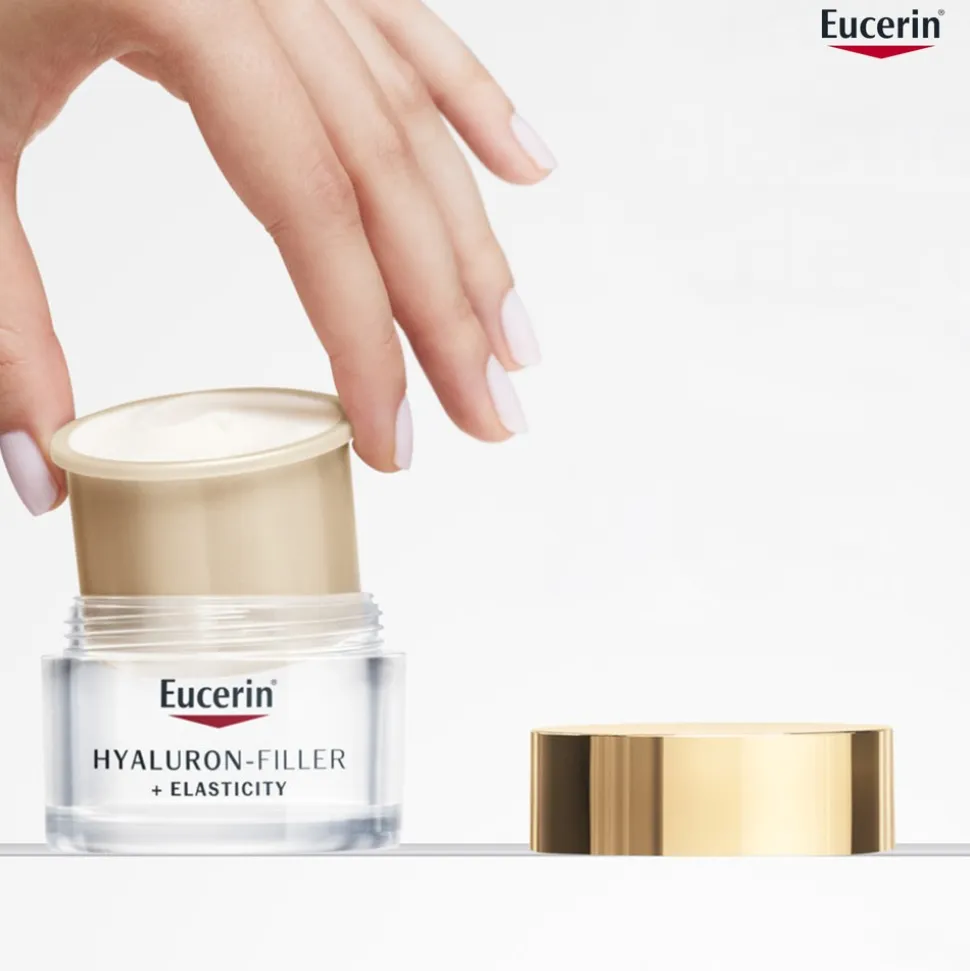 Eucerin Hyaluron-Filler + Elasticity, krem na noc, refill, 50 ml