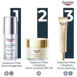 Eucerin Hyaluron Filler Epigenetic, serum intensywnie nawilżające i reaktywujące geny młodości, 30ml